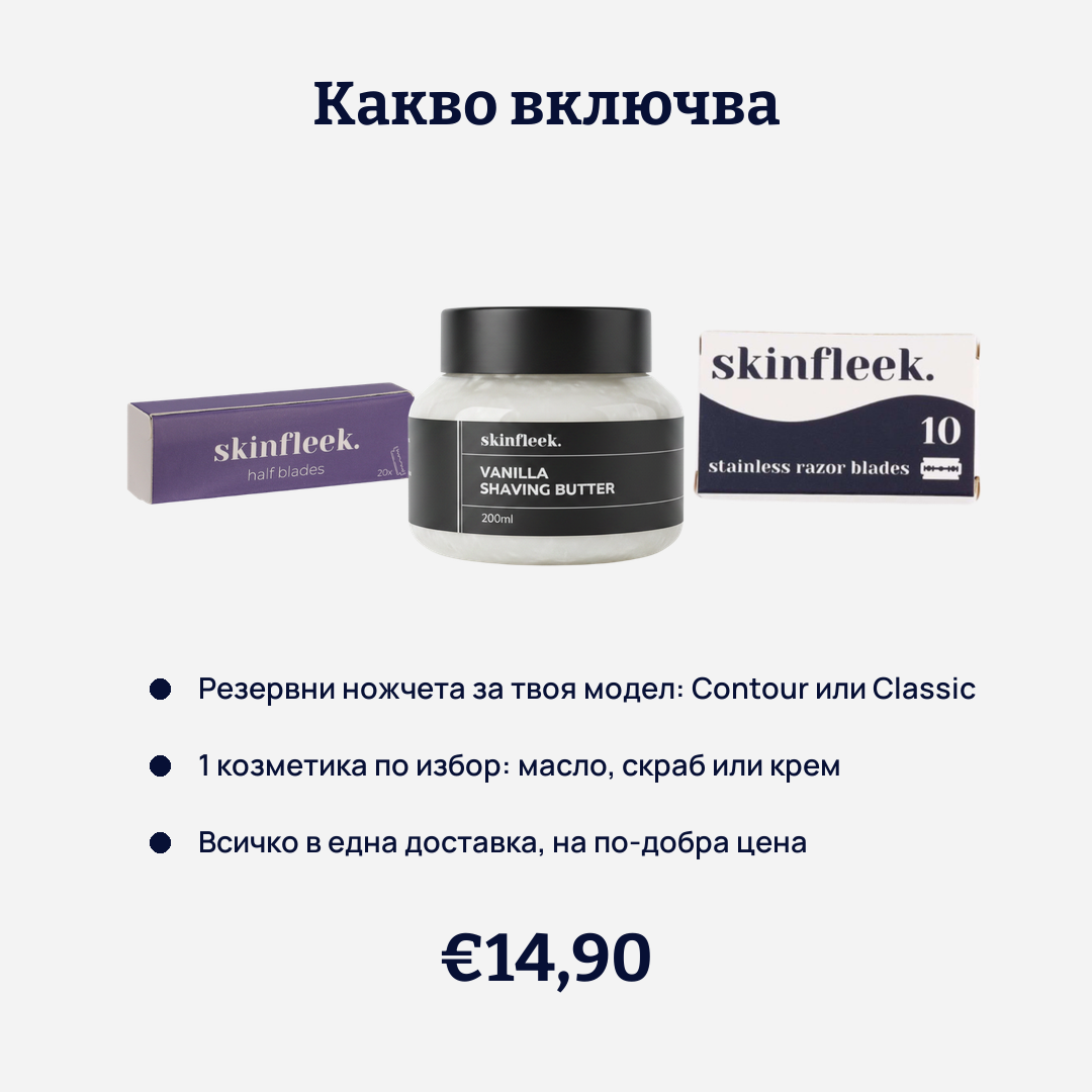 Какво включва комплектът за презареждане