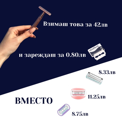 skinfleek™ метал самобръсначка