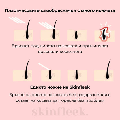skinfleek™ метал самобръсначка