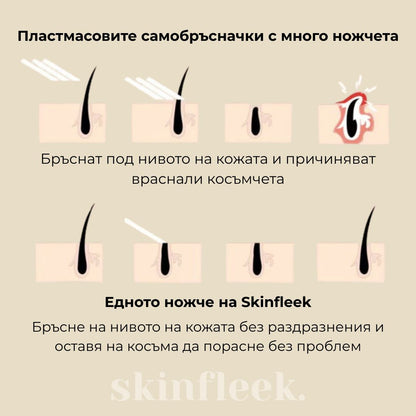 skinfleek classic метална самобръсначка